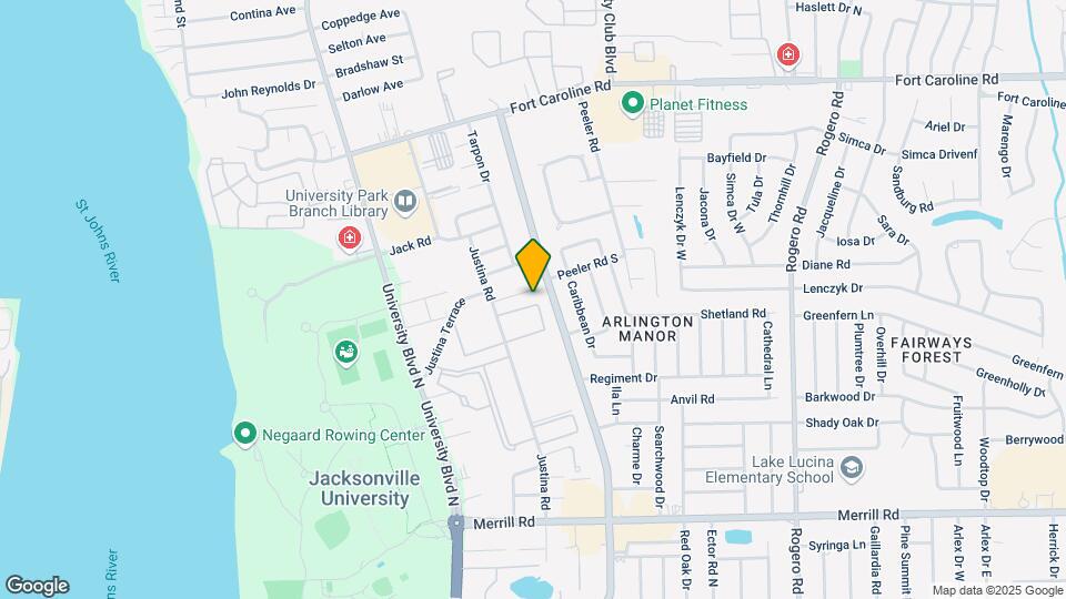5844-5860 Justina Ct Mapa y Detalles de la Ubicación