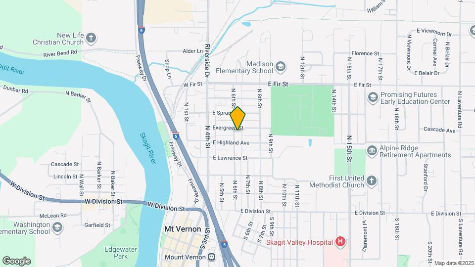 516 N 6th St Map and Location Details