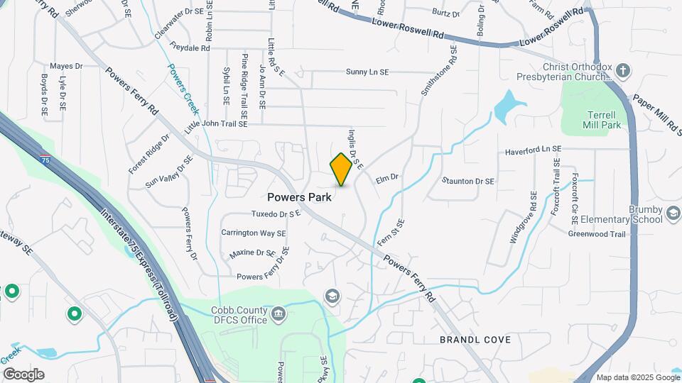 593 Lullingstone Dr SE Map and Location Details