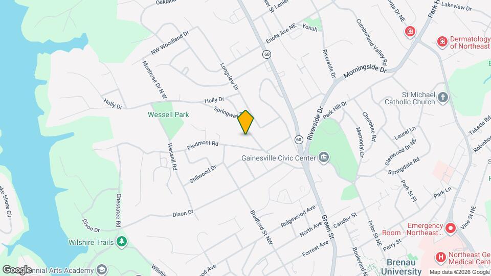 1001 Holly Dr Map and Location Details