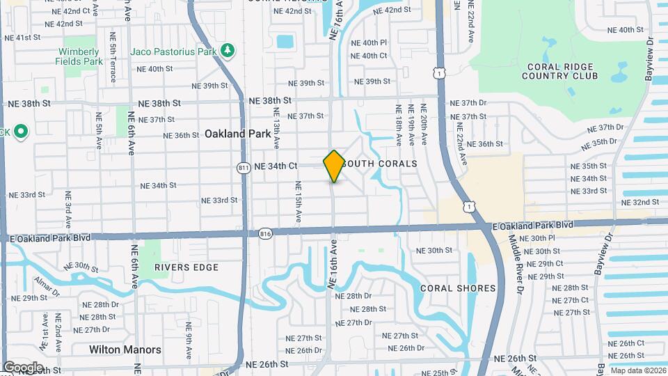 3360-ne16 NE 16th Ave, Unit 3360 n.e. 16 ave. Map and Location Details