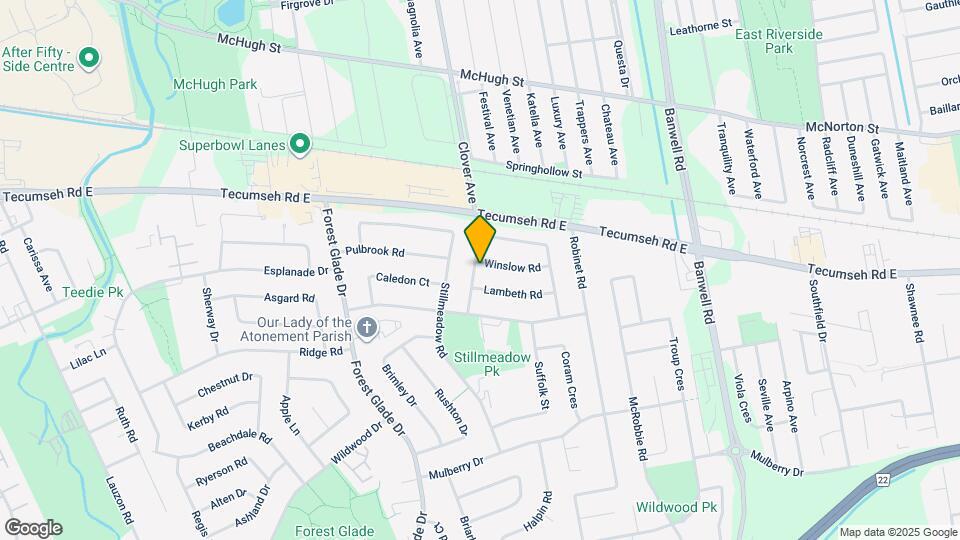 10605 Winslow Rd Map and Location Details