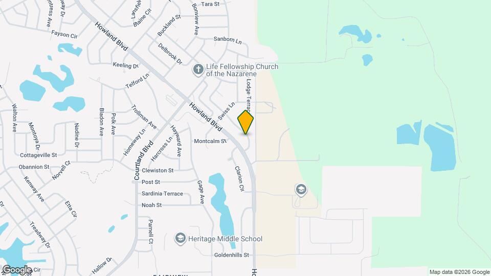 1263 Comerwood Dr Map and Location Details