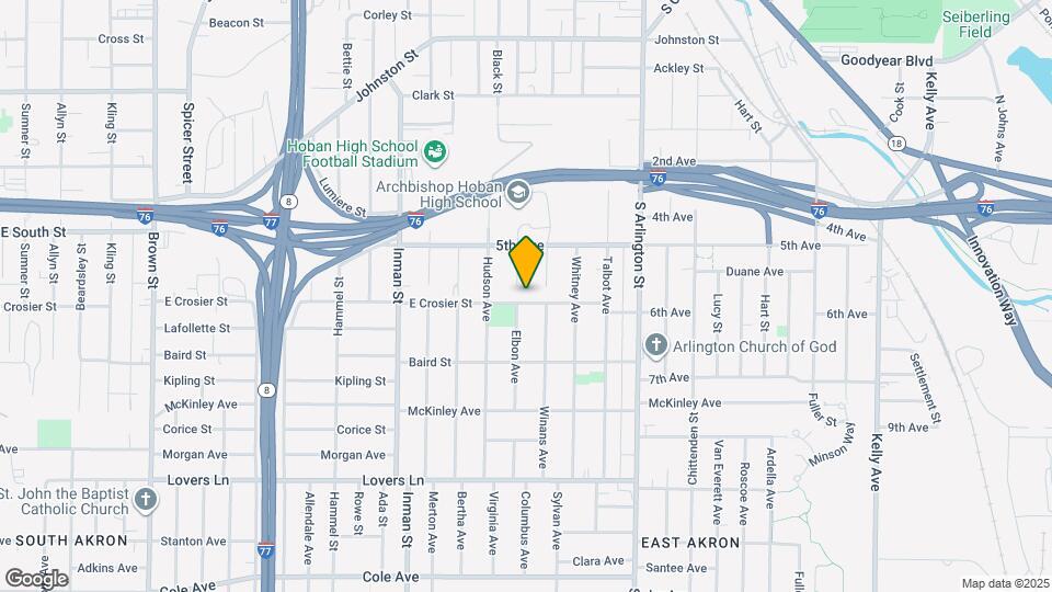 939 E Crosier St Map and Location Details