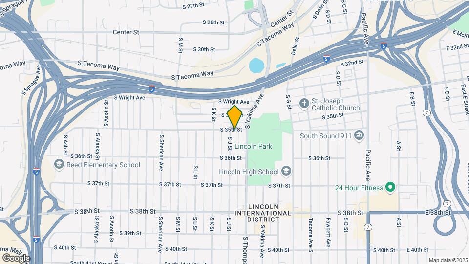 866-866B S 35th St Map and Location Details