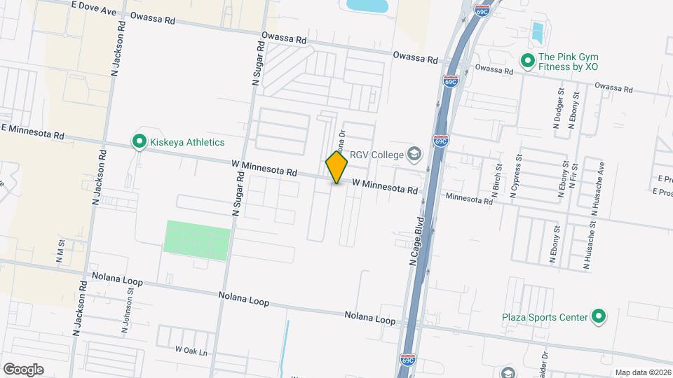 5202 N Dahlia St, Unit 2 Map and Location Details