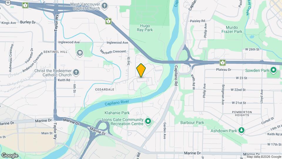 2012 Fullerton Ave Map and Location Details