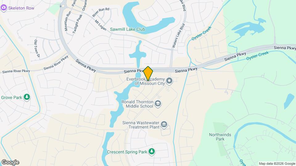 10515 Harvest Oak Ct Map and Location Details