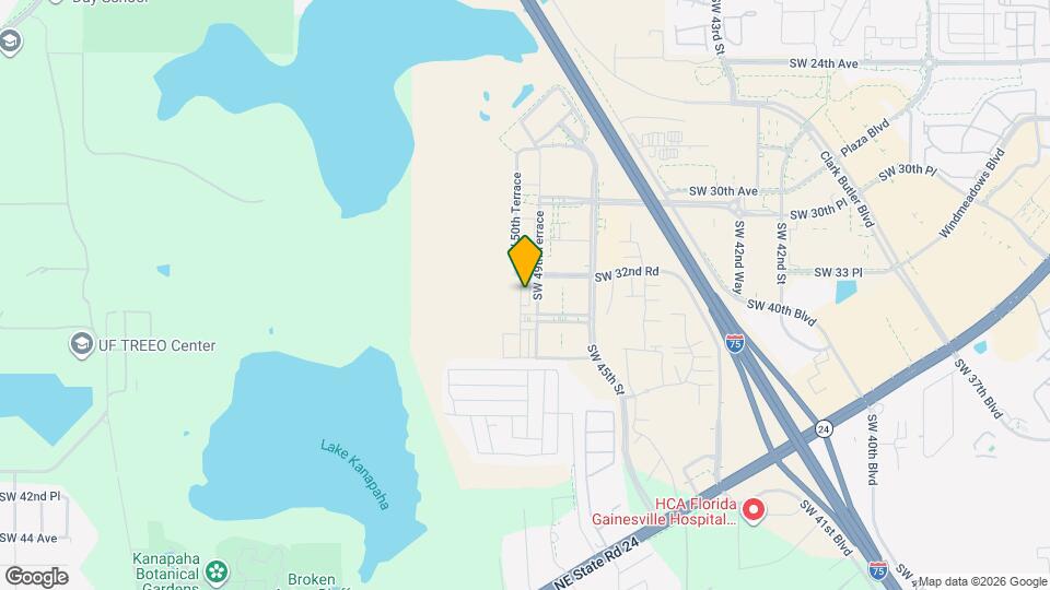 3349 SW 50th Dr Map and Location Details
