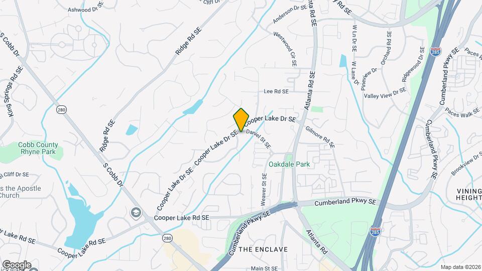 4053 Cooper Ridge Ct SE Map and Location Details