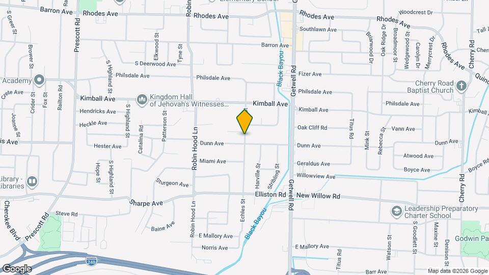 1500 Echles St Map and Location Details