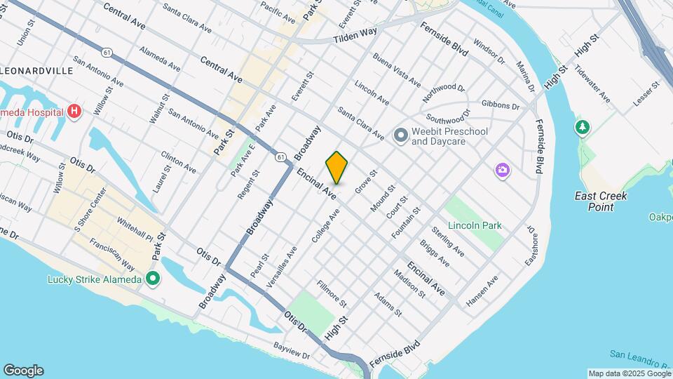 1304 Versailles Ave Mapa y Detalles de la Ubicación