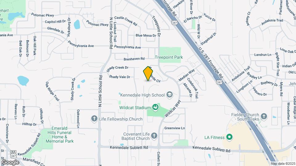 6008 Alta Verde Ct Map and Location Details