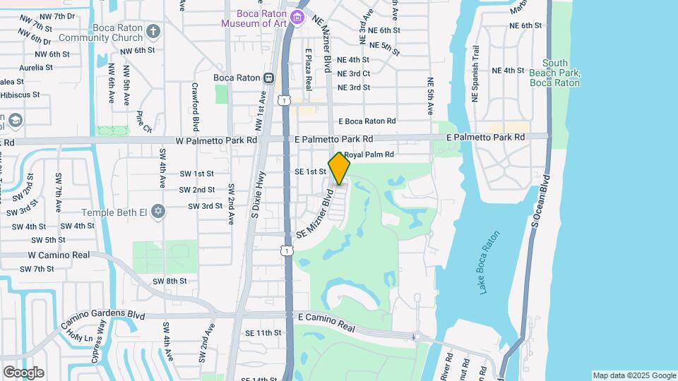 200 SE Mizner Blvd, Unit 308 Map and Location Details