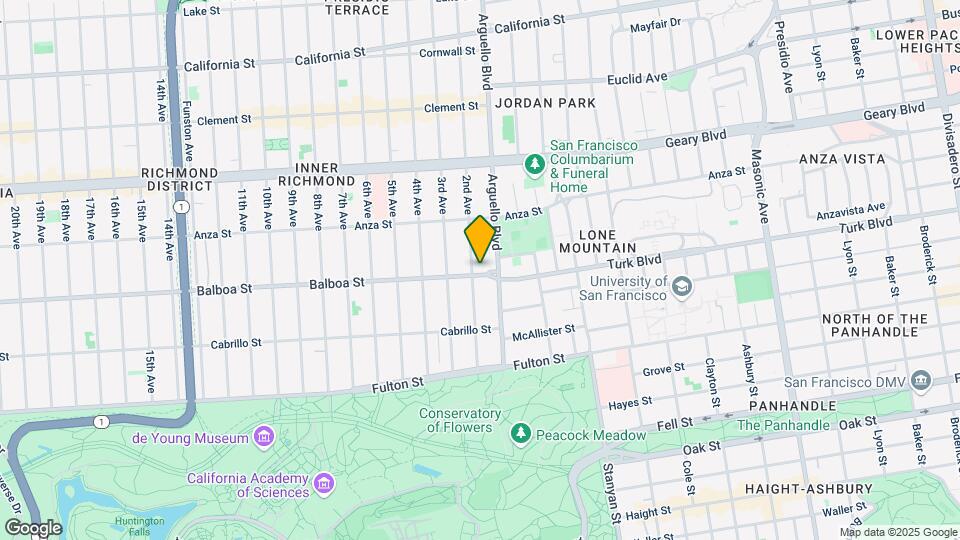 590 2nd Ave Map and Location Details