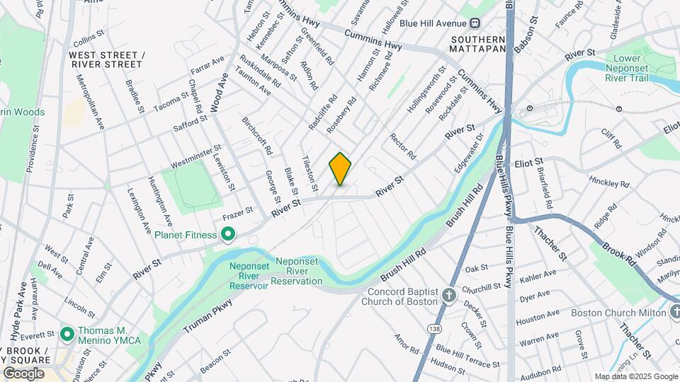 10 Thorn St Map and Location Details