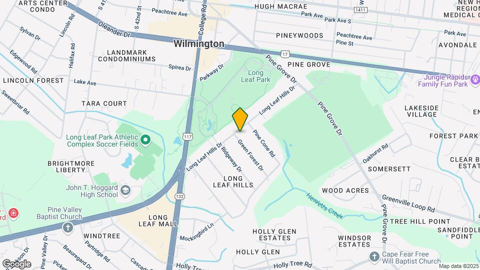 4632 Long Leaf Hills Dr Map and Location Details