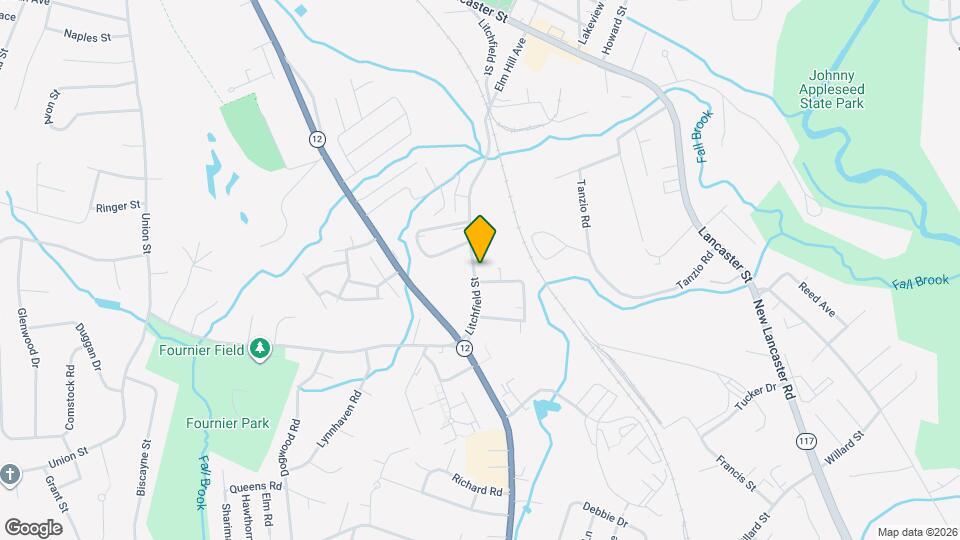 261 Litchfield St Map and Location Details