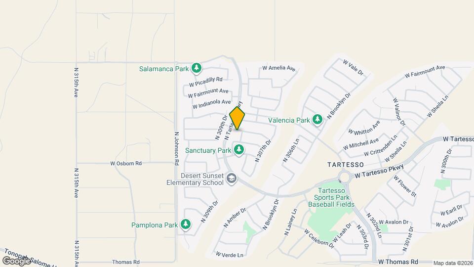 30861 W Columbus Ave Map and Location Details