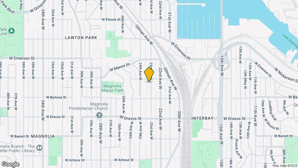 3447 23rd Ave W Map and Location Details