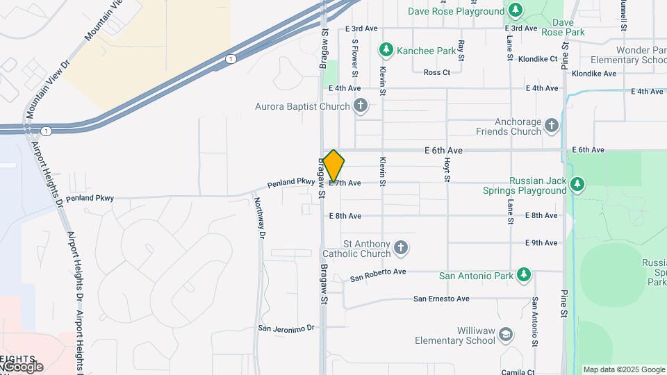 701 Bragaw St Map and Location Details