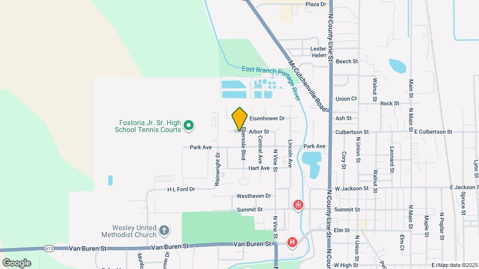 1017 Ebersole Blvd, Unit Apt C Mapa y Detalles de la Ubicación