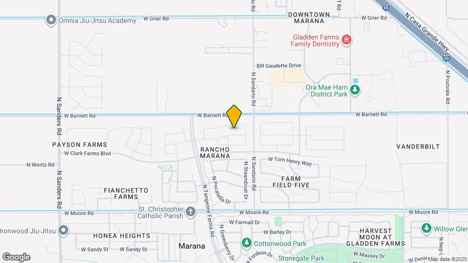 11890 W Charismatic Dr Mapa y Detalles de la Ubicación