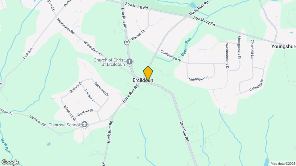 814 Doe Run Rd Mapa y Detalles de la Ubicación