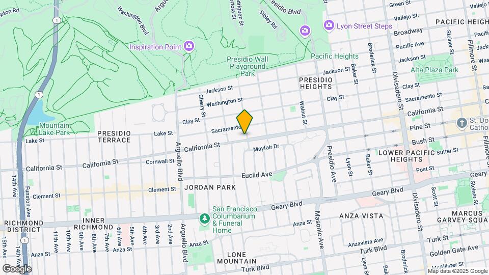 451-455 Spruce St Mapa y Detalles de la Ubicación