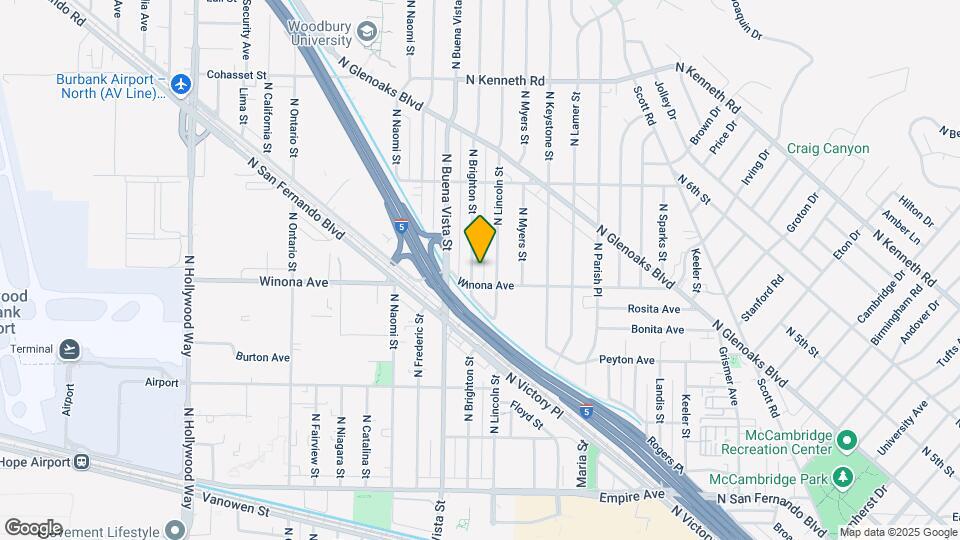 2412 N Brighton St Map and Location Details