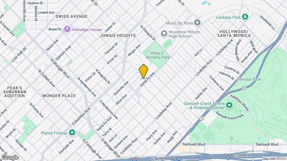 5645 Santa Fe Ave Map and Location Details