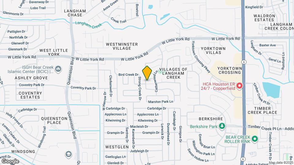 16854 Brooktondale Ct Map and Location Details