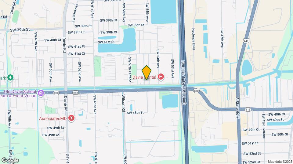 5595 Orange Dr Map and Location Details