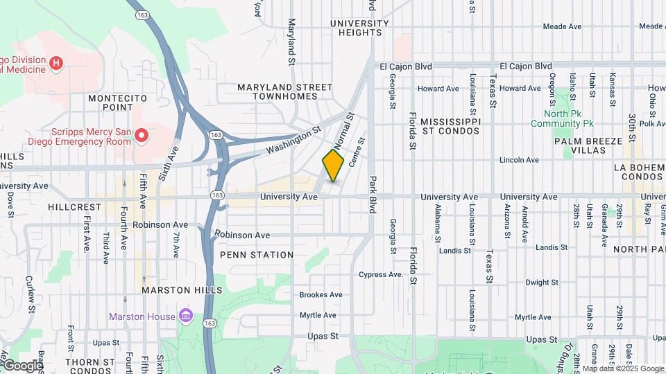 Harvey Hillcrest Mapa y Detalles de la Ubicación