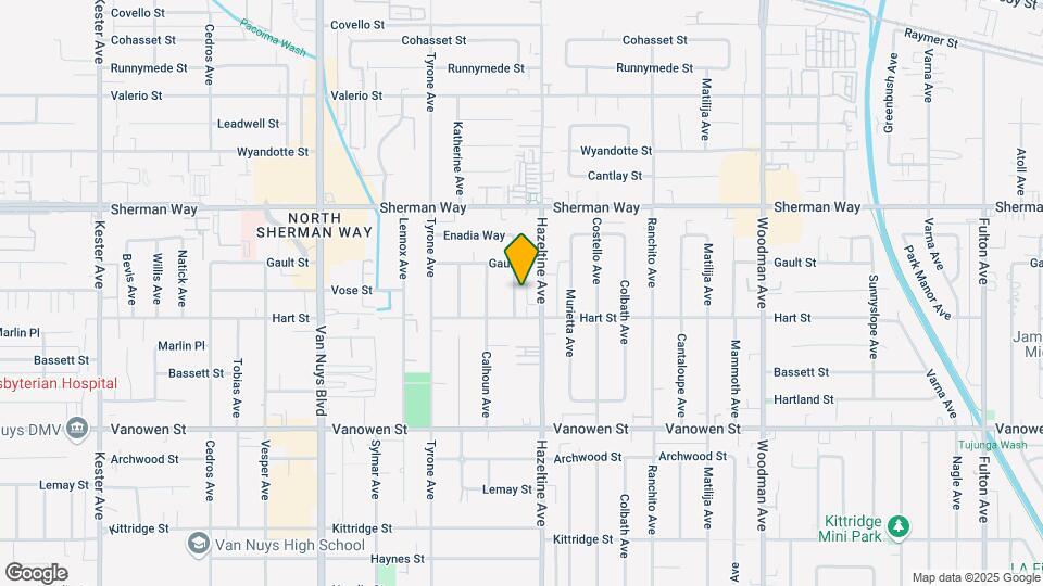 7026 Stansbury Ave Map and Location Details