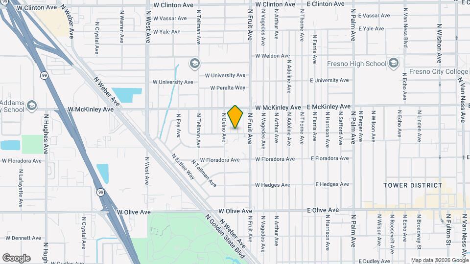 1501 N Carruth Ave Map and Location Details