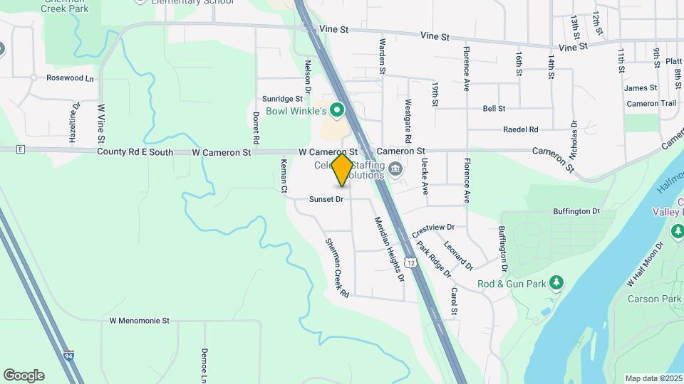 2304 Sunset Dr Map and Location Details