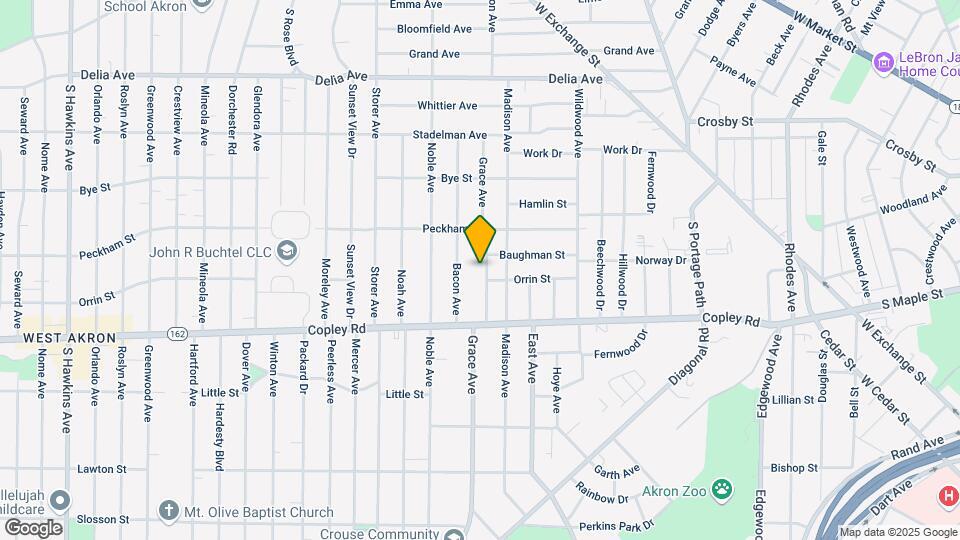 420 Grace Ave Map and Location Details