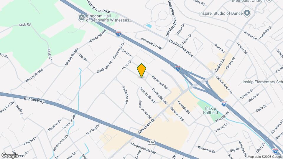 5705 Davida Rd NW Map and Location Details