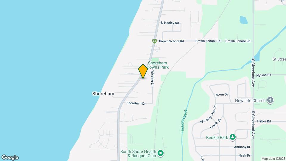 3123 Lakeshore Dr Map and Location Details