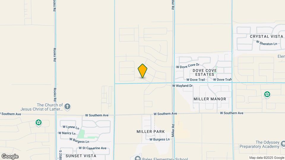 25373 W Sunland Ave Map and Location Details