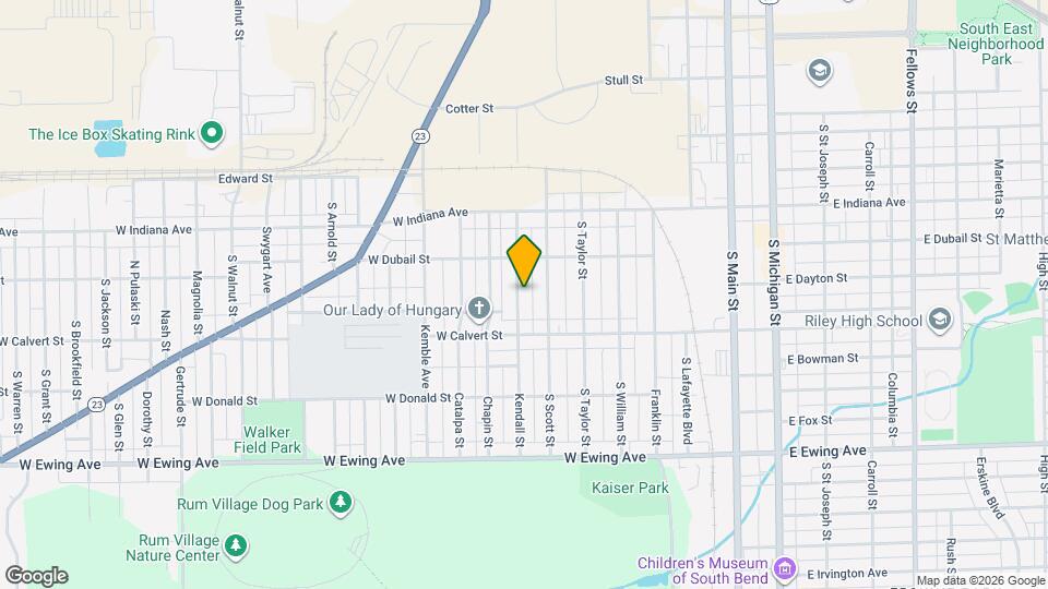 1802 Kendall St Map and Location Details