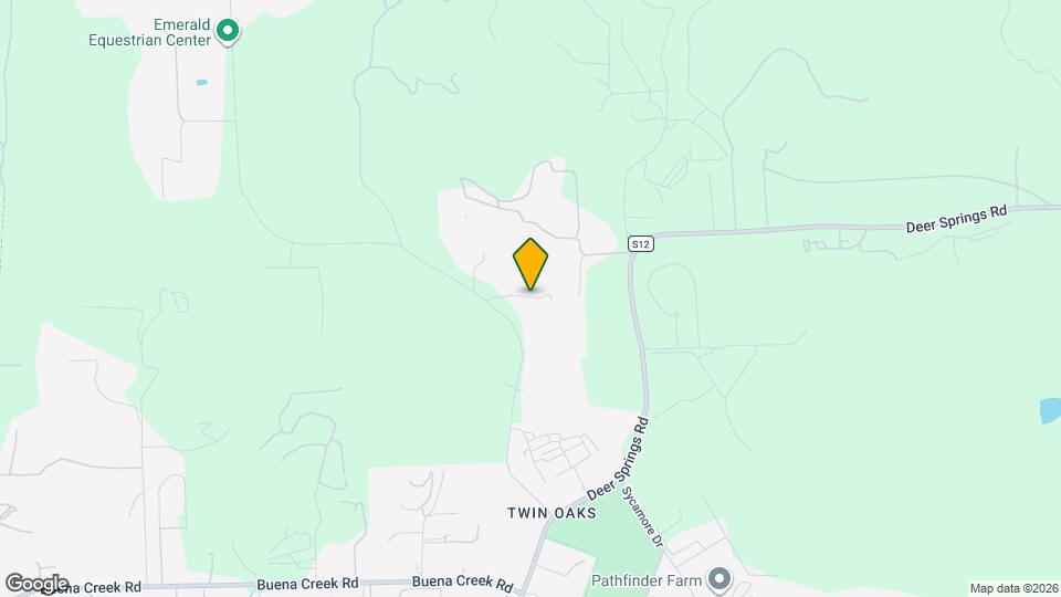 2629 N Twin Oaks Valley Rd Map and Location Details