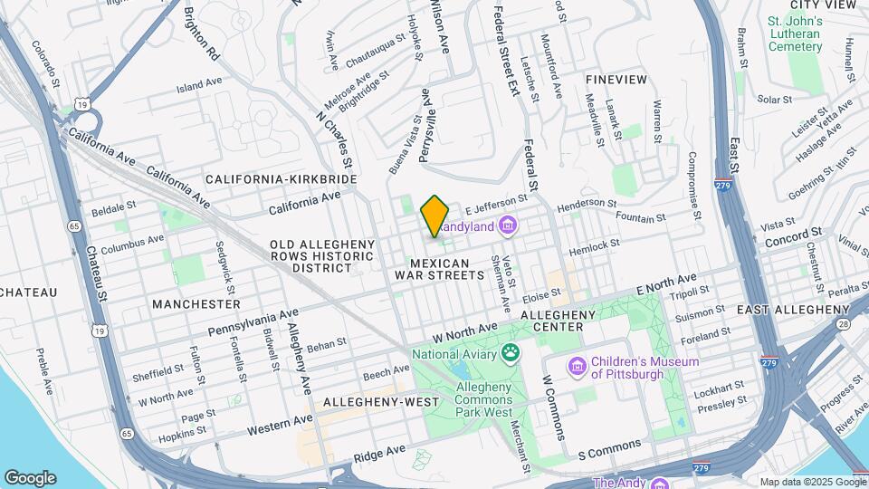 523 Alpine Ave Mapa y Detalles de la Ubicación