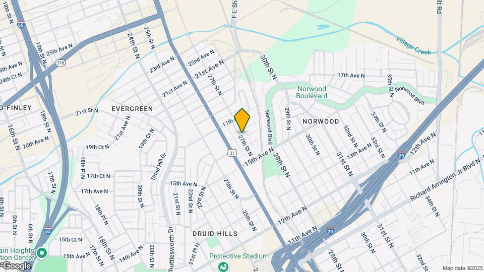 1617 27th St N Mapa y Detalles de la Ubicación