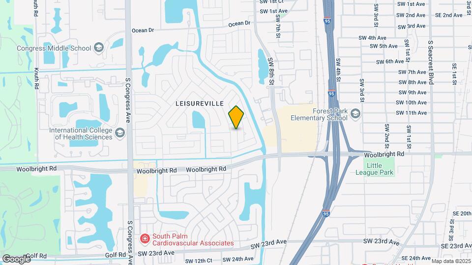 1109 SW 17th St Map and Location Details