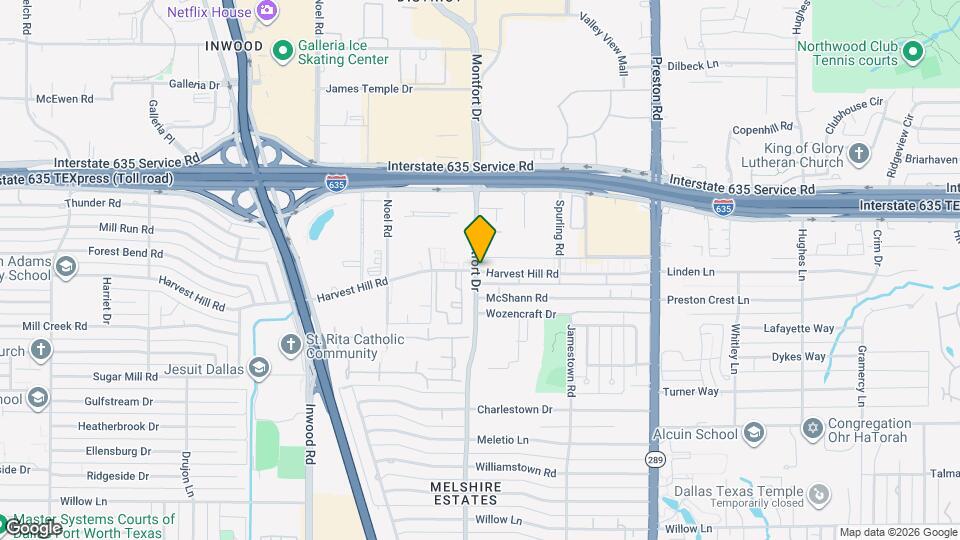 535 Harvest Hill Rd, Unit 2100 Mapa y Detalles de la Ubicación