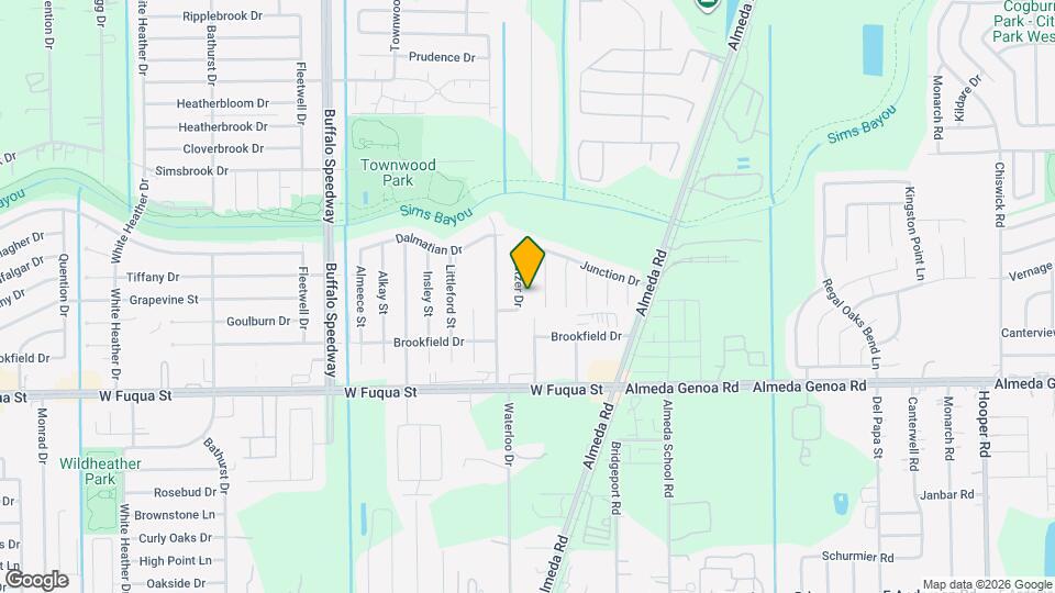 14459 Platzer Dr Map and Location Details