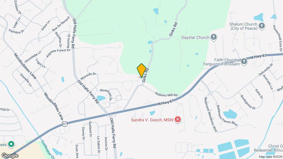 14345 River Oaks Ct Map and Location Details