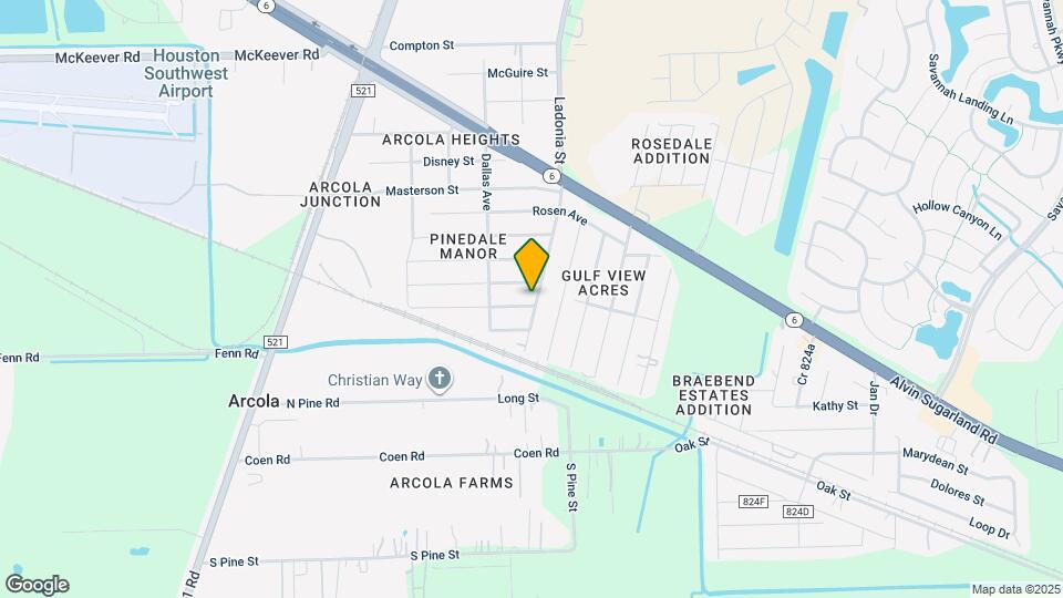 427 Rice Ave Map and Location Details